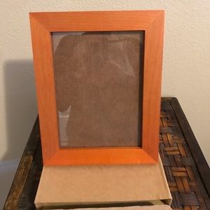 New wood frame, in box, opening 5.5”x7.5”